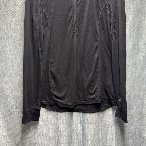 Paradox black 1/4 zip long sleeve shirt size large - Picture 4 of 8